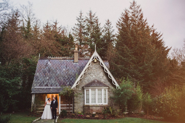 Niamh and Anthony's Beautiful Winter Wedding at Trudder Lodge with Navy and Glitter Details by David McClelland | onefabday.com