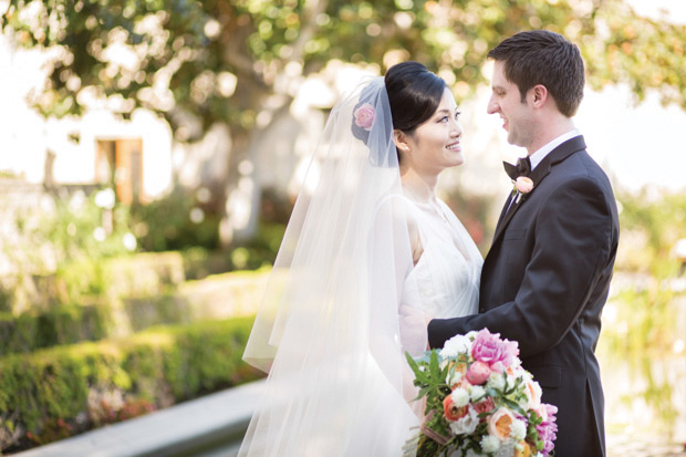 Sherry and Andrew's elegant pink wedding by Eileen Liu | onefabday-com.go-vip.net