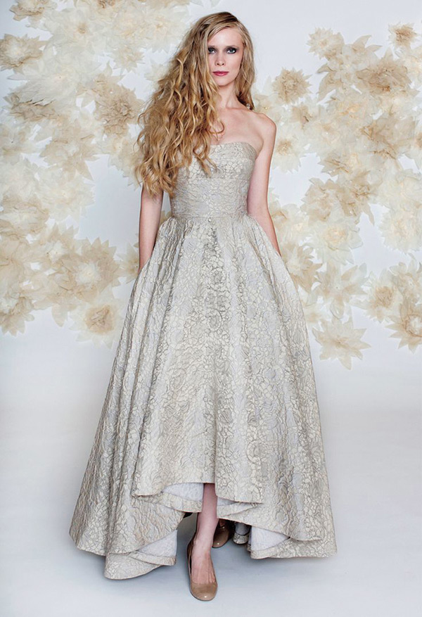 A Fashion-Forward Trend for 2015/2016 - High-Low Wedding Dresses | onefabday.com