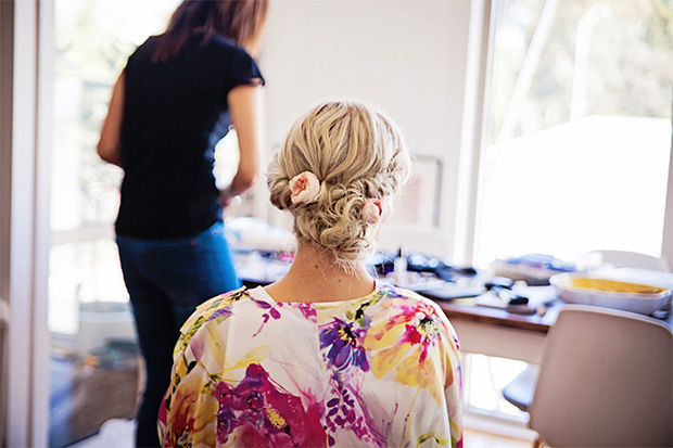 Hayley and Fergus' Beautiful Berry-Toned and Glitter Wedding by Katie Kav Photography | onefabday.com