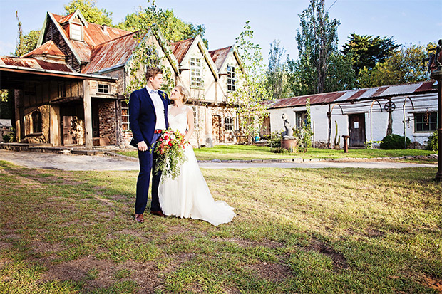 Hayley and Fergus' Beautiful Berry-Toned and Glitter Wedding by Katie Kav Photography | onefabday.com