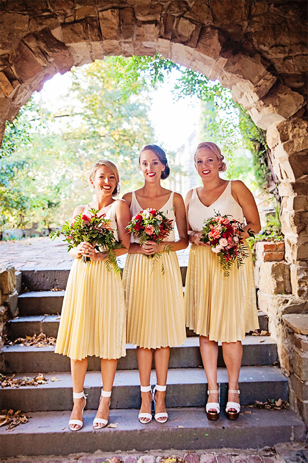 Hayley and Fergus' Beautiful Berry-Toned and Glitter Wedding by Katie Kav Photography | onefabday.com