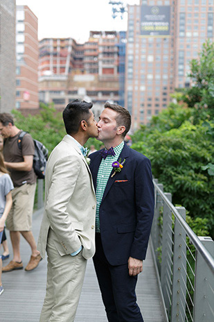 Immy and Whitney's Stylish New York Loft Wedding by Stylish and Hip Weddings | onefabday.com