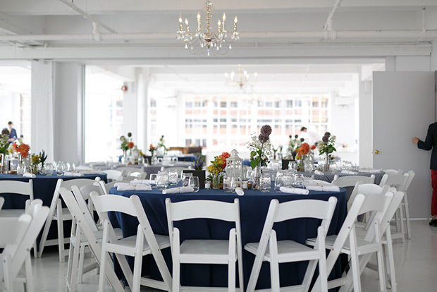 Immy and Whitney's Stylish New York Loft Wedding by Stylish and Hip Weddings | onefabday.com