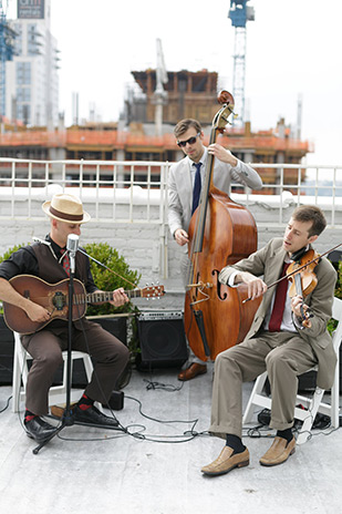 Immy and Whitney's Stylish New York Loft Wedding by Stylish and Hip Weddings | onefabday.com