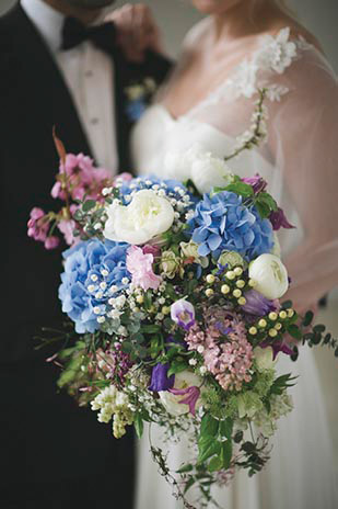 Beautiful Pastel Inspired Bridal Shoot at Carton House by Tara Aherne | onefabday.com