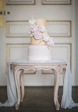 Beautiful Pastel Inspired Bridal Shoot at Carton House by Tara Aherne | onefabday.com