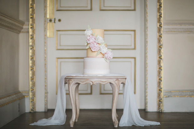 Beautiful Pastel Inspired Bridal Shoot at Carton House by Tara Aherne | onefabday.com