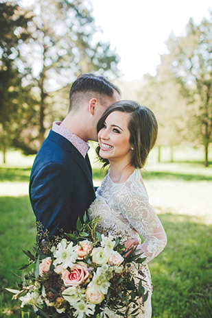 Stephen and Korie's Beautiful Bloomsbury Farms Wedding by Teale Photography | onefabday.com