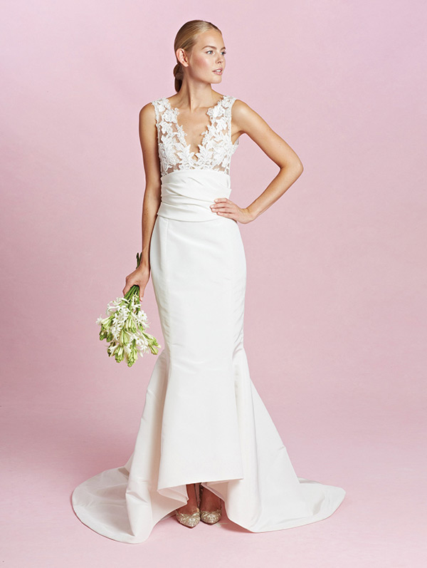 A Fashion-Forward Trend for 2015/2016 - High-Low Wedding Dresses | onefabday.com