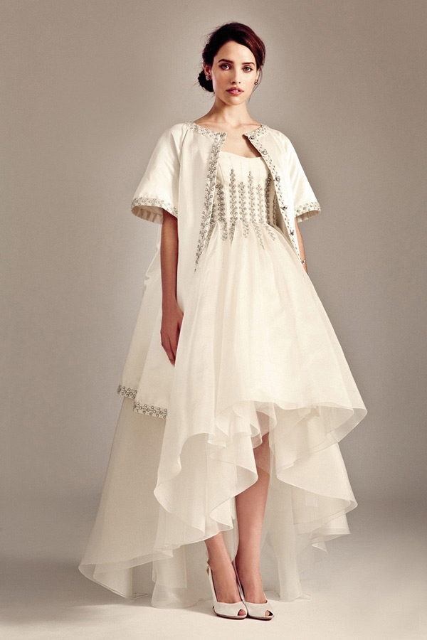 A Fashion-Forward Trend for 2015/2016 - High-Low Wedding Dresses | onefabday.com