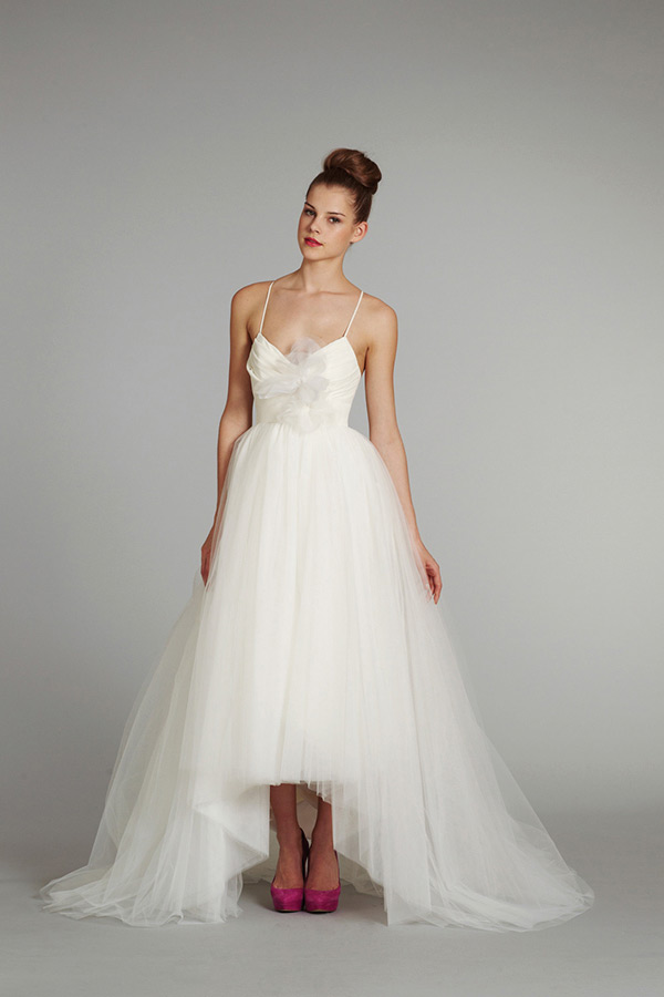 A Fashion-Forward Trend for 2015/2016 - High-Low Wedding Dresses | onefabday.com