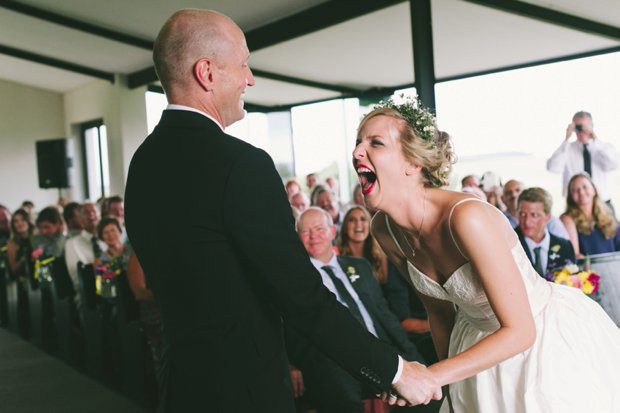 Candice and Geoff's Colourful and Cute New Zealand Wedding by Love Made Visible see it all on onefabday.com