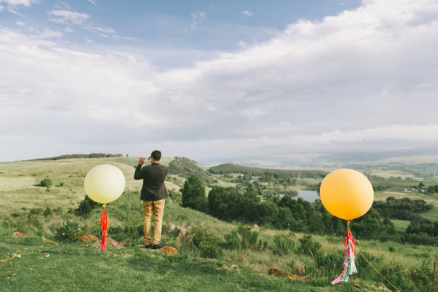 Candice and Geoff's Colourful and Cute New Zealand Wedding by Love Made Visible see it all on onefabday.com