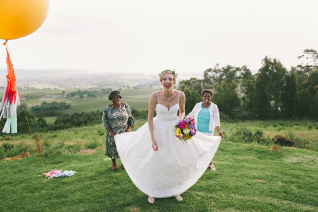 Candice and Geoff's Colourful and Cute New Zealand Wedding by Love Made Visible see it all on onefabday.com