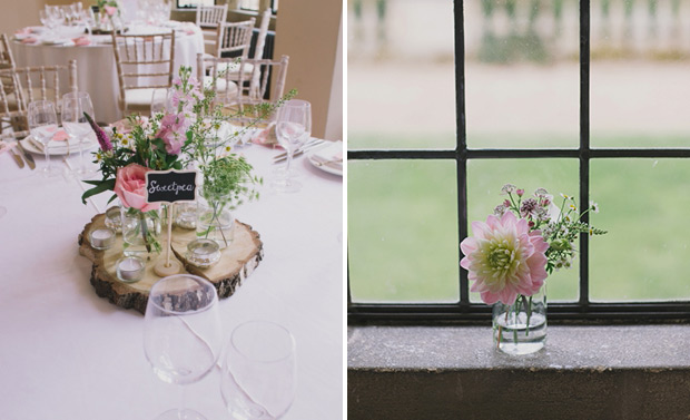 Amy and Olly's Pretty DIY Coombe Lodge Wedding by This and That Photography | onefabday.com