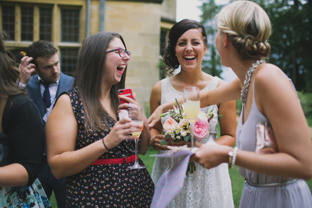 Amy and Olly's Pretty DIY Coombe Lodge Wedding by This and That Photography | onefabday.com