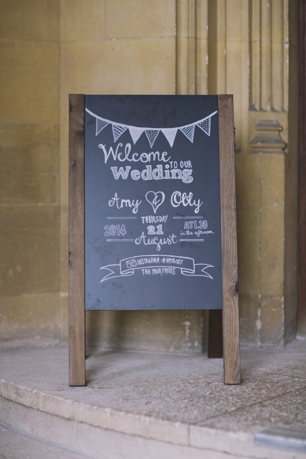 Amy and Olly's Pretty DIY Coombe Lodge Wedding by This and That Photography | onefabday.com