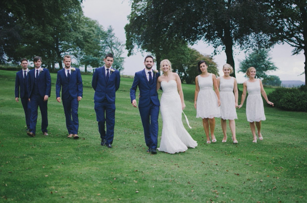 Amy and Olly's Pretty DIY Coombe Lodge Wedding by This and That Photography | onefabday.com