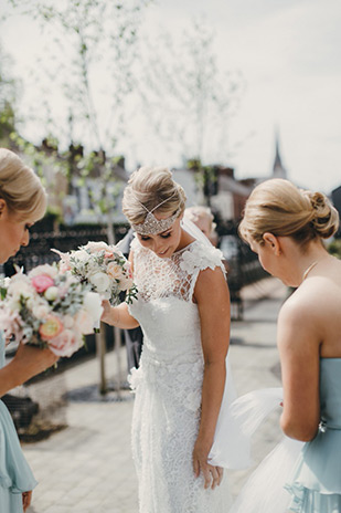 Julieanne and Kevin's Art Deco Inspired Wedding at Cabra Castle by Paula O Hara | onefabday.com