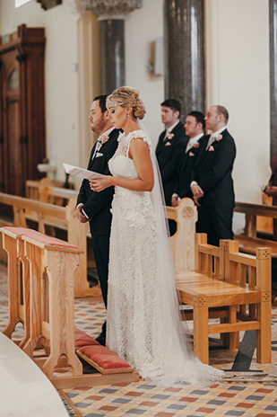 Julieanne and Kevin's Art Deco Inspired Wedding at Cabra Castle by Paula O Hara | onefabday.com