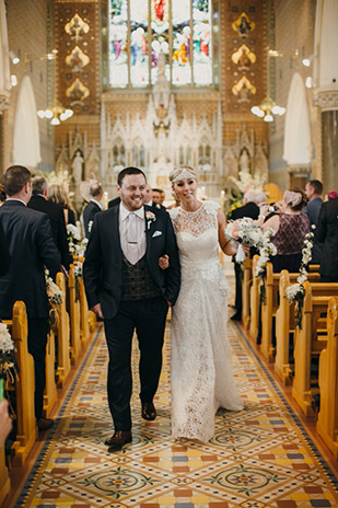 Julieanne and Kevin's Art Deco Inspired Wedding at Cabra Castle by Paula O Hara | onefabday.com