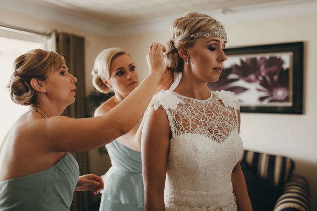 Julieanne and Kevin's Art Deco Inspired Wedding at Cabra Castle by Paula O Hara | onefabday.com