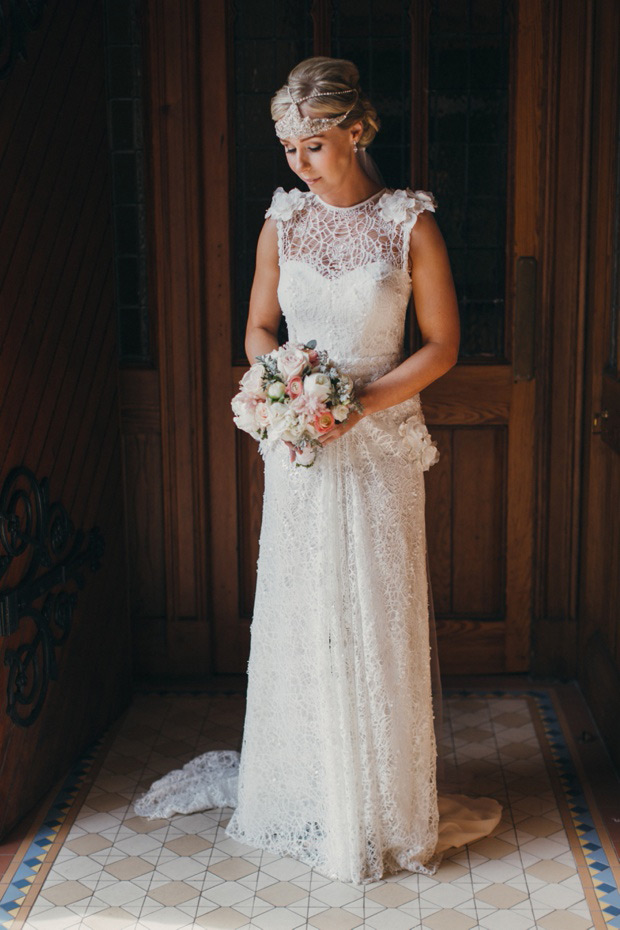 Julieanne and Kevin's Art Deco Inspired Wedding at Cabra Castle by Paula O Hara | onefabday.com