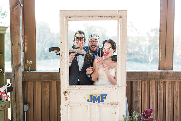 Beautiful Autumn Barn Wedding by Lauren Fair Photography | see it all on onefabday.com