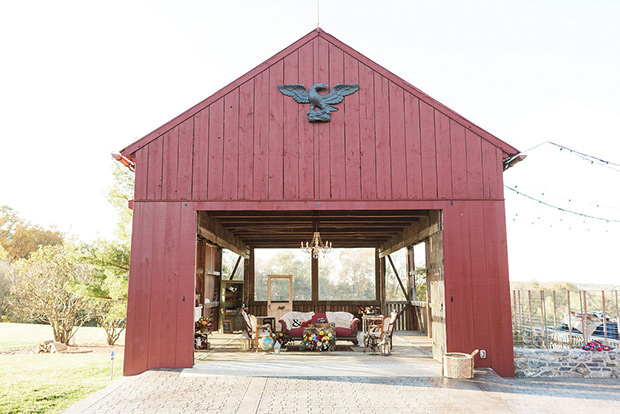 Beautiful Autumn Barn Wedding by Lauren Fair Photography | see it all on onefabday.com