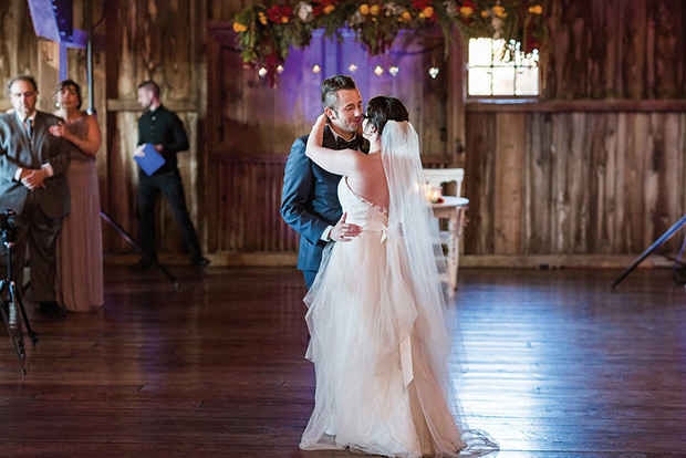 Beautiful Autumn Barn Wedding by Lauren Fair Photography | see it all on onefabday.com