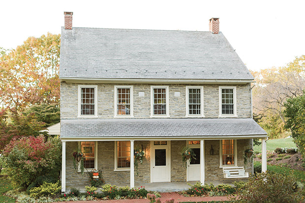 Beautiful Autumn Barn Wedding by Lauren Fair Photography | see it all on onefabday.com