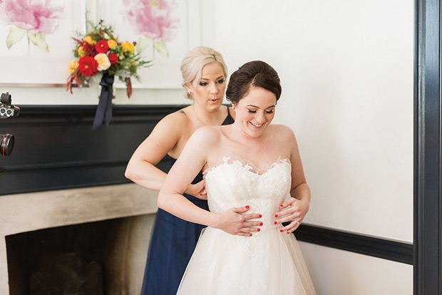 Beautiful Autumn Barn Wedding by Lauren Fair Photography | see it all on onefabday.com