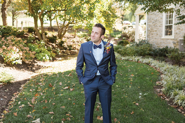 Beautiful Autumn Barn Wedding by Lauren Fair Photography | see it all on onefabday.com