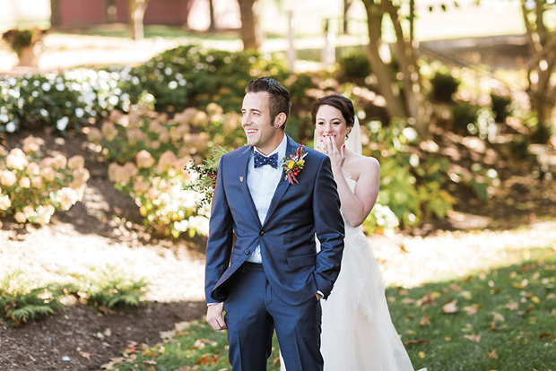 Beautiful Autumn Barn Wedding by Lauren Fair Photography | see it all on onefabday.com