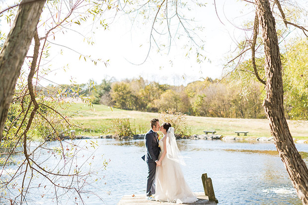 Beautiful Autumn Barn Wedding by Lauren Fair Photography | see it all on onefabday.com