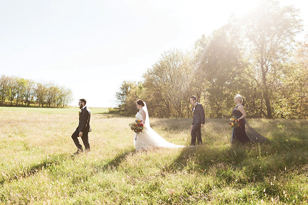 Beautiful Autumn Barn Wedding by Lauren Fair Photography | see it all on onefabday.com