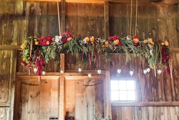 Beautiful Autumn Barn Wedding by Lauren Fair Photography | see it all on onefabday.com