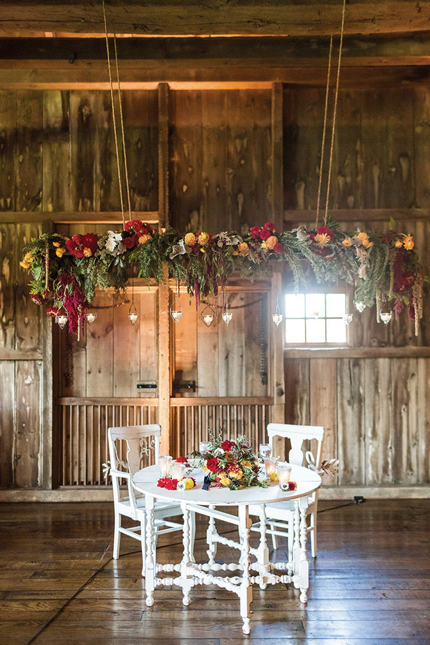 Beautiful Autumn Barn Wedding by Lauren Fair Photography | see it all on onefabday.com