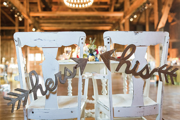 Beautiful Autumn Barn Wedding by Lauren Fair Photography | see it all on onefabday.com