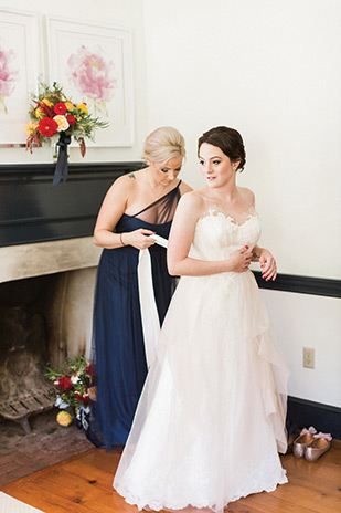 Beautiful Autumn Barn Wedding by Lauren Fair Photography | see it all on onefabday.com