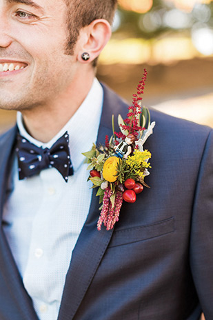 Beautiful Autumn Barn Wedding by Lauren Fair Photography | see it all on onefabday.com