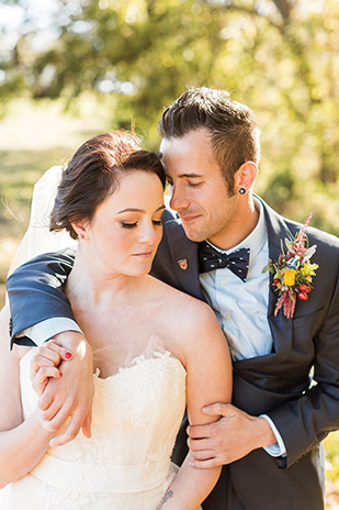 Beautiful Autumn Barn Wedding by Lauren Fair Photography | see it all on onefabday.com