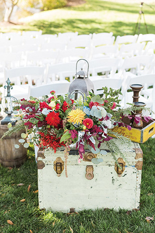 Beautiful Autumn Barn Wedding by Lauren Fair Photography | see it all on onefabday.com