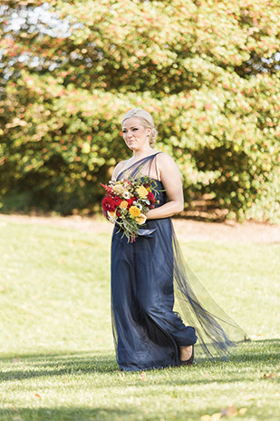 Beautiful Autumn Barn Wedding by Lauren Fair Photography | see it all on onefabday.com