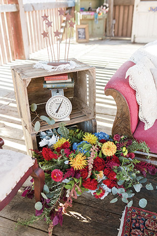 Beautiful Autumn Barn Wedding by Lauren Fair Photography | see it all on onefabday.com