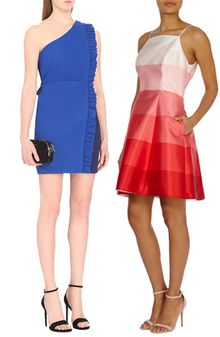 Colour Blocking Chic - Summer Wedding Guest Style | onefabday.com