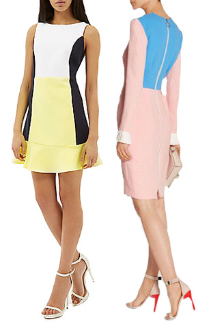 Colour Blocking Chic - Summer Wedding Guest Style | onefabday.com