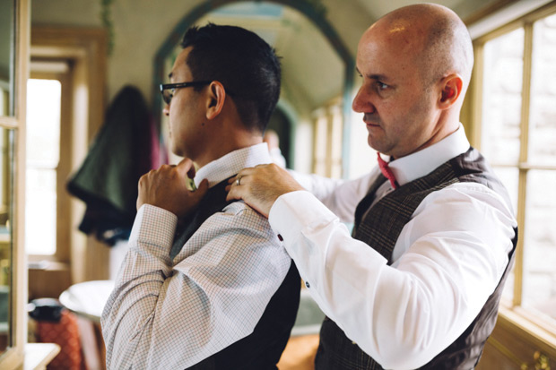 Shaun and Brendan's Beautiful Castle Leslie wedding by Honey and the Moon Photography | onefabday.com