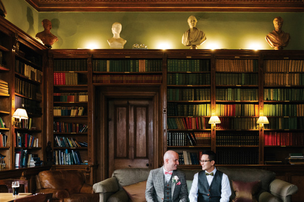 Shaun and Brendan's Beautiful Castle Leslie wedding by Honey and the Moon Photography | onefabday.com